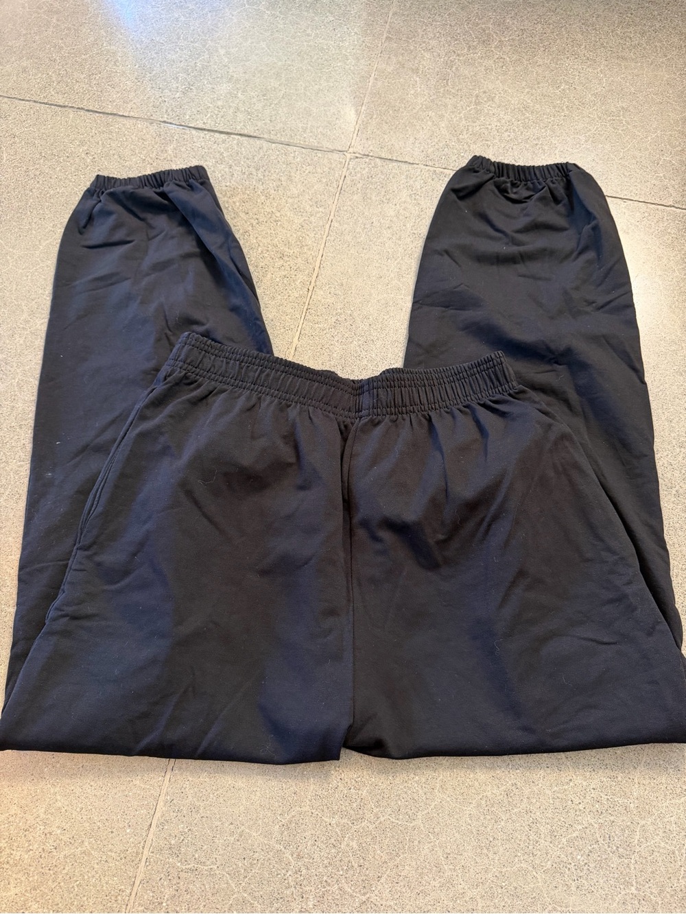 Plain Black Sweatpants